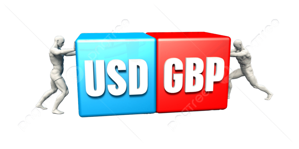 pngtree usd gbp currency pair weakening photo png image 13429977